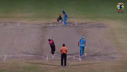 BoomBoom Shahid Afridi Official shakes the room at Warner Park with a classy bit of bowling