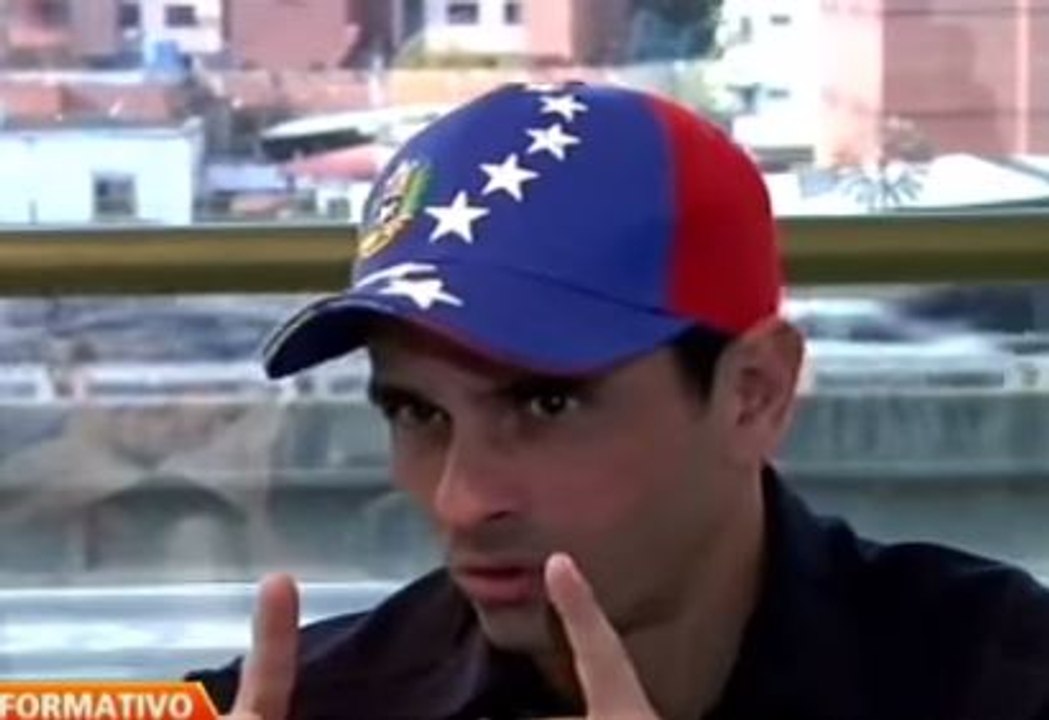 Capriles se reúne este lunes en la OEA: "Venezuela está como una bomba y no queremos que explote"