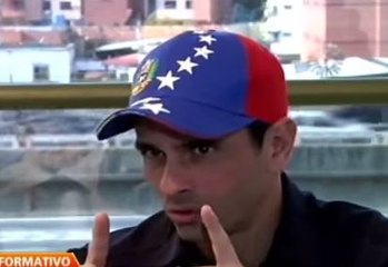 Capriles se reúne este lunes en la OEA: "Venezuela está como una bomba y no queremos que explote"