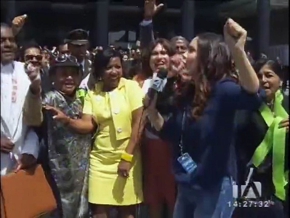 Al estilo En Corto, funcionarios del CPCCS fueron posesionados en la Asamblea Nacional