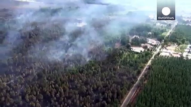 Dos incendios en Francia y otro en España arrasan más de 1.500 hectáreas