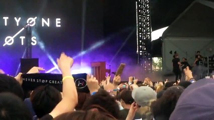 Twentyonepilots - Guns For Hands@ 2015 ANSAN M VALLEY ROCK FESTIVAL