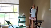 Painting timelapse: Acrylic selfportrait underpainting