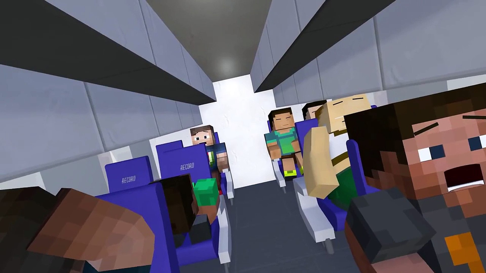 How To Survive A Plane Crash Minecraft Animation Video Dailymotion