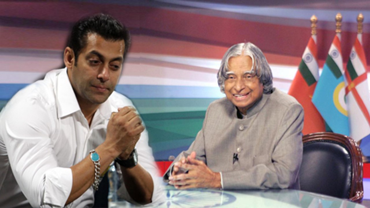 Salman Khan Reacts On APJ Abdul Kalam's Death