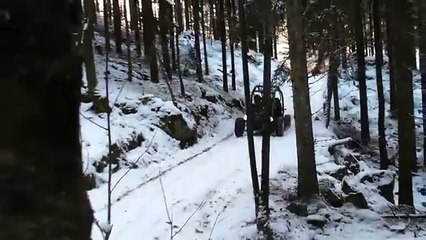 Suzuki SV650 crosskart (buggy) winter rally