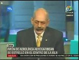 Reporte Instituto Aeronaútico Civil Cuba tras registrarse la caída de un avión en la isla