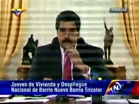 Maduro acusó a Capriles de articular bandas paramilitares en Miranda