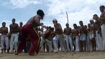 Roda de Capoeira na Praia - Boa Vontade / RN - Mestre Canelão