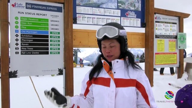 Skiing Lake Louise Lake Louise Alberta Canada