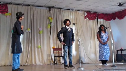malayalam comedy skit by srinivas college students