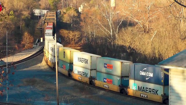 GoPro Camera Under N&W 611 4K Norfolk and Western 611 in 4K | Railfan Rowan