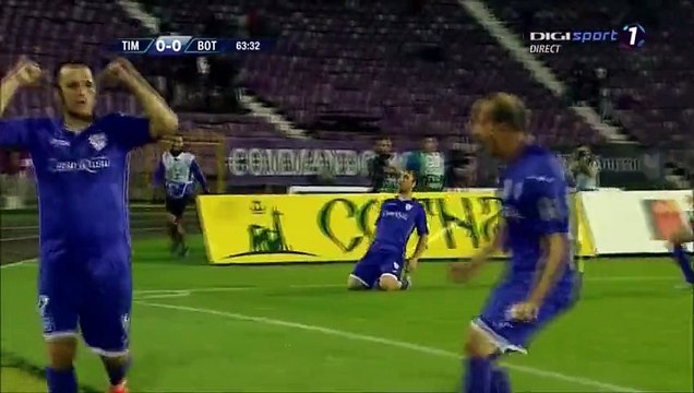 1-0 Róbert Elek Goal Romania Divizia A - 27.07.2015, ACS Poli Timisoara 1-0 FC Botosani