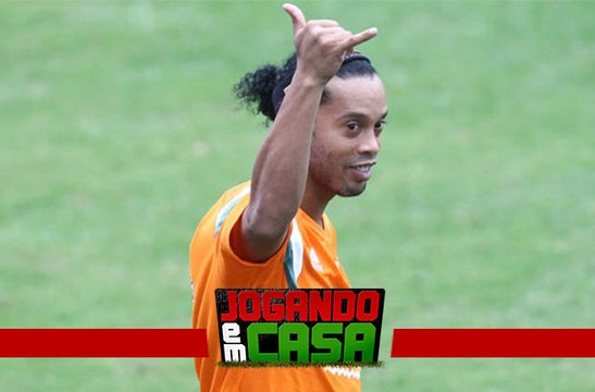 Ronaldinho faz seu primeiro treino pelo Fluminense
