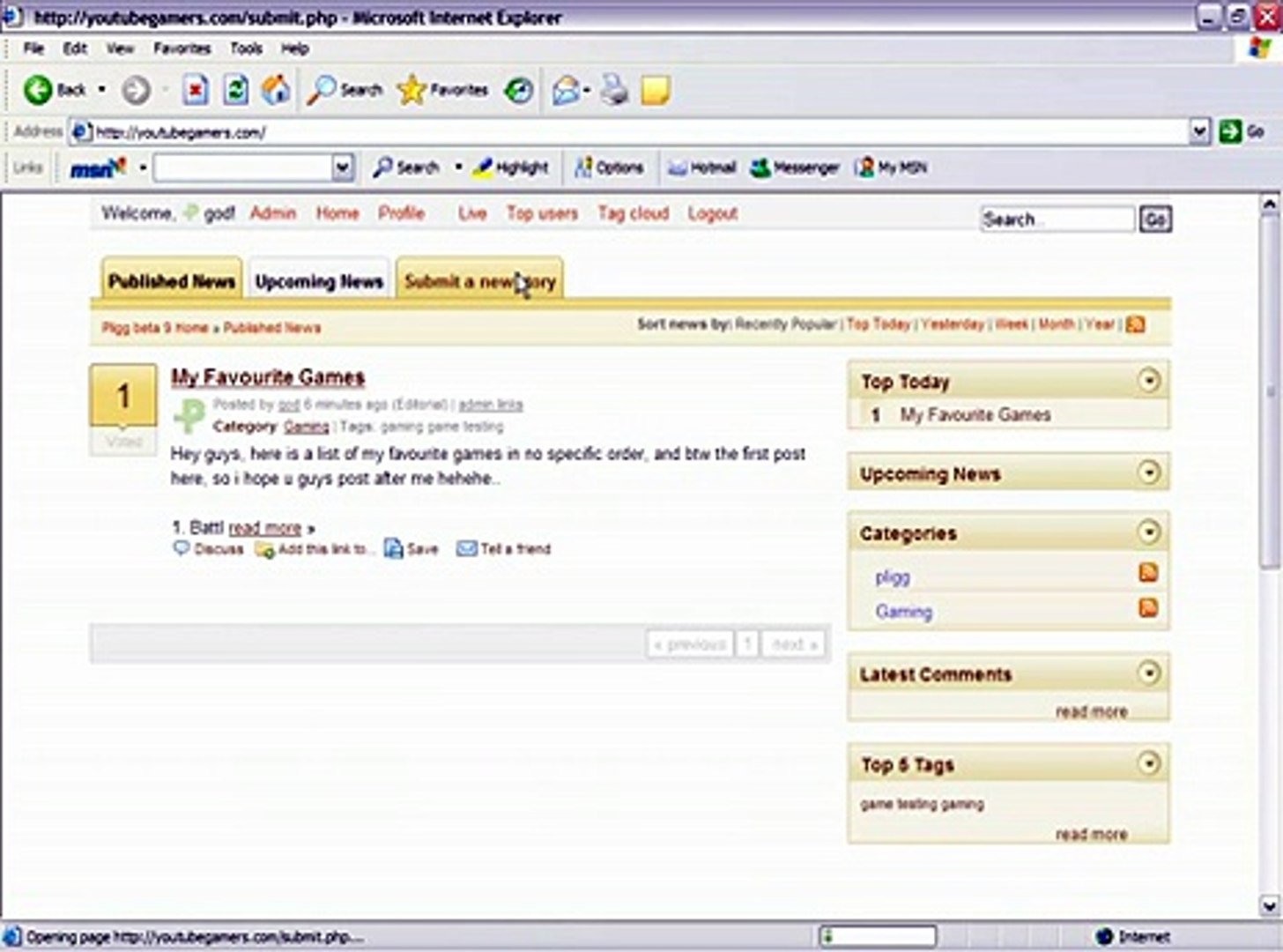 How to submit story, how to vote, how to comment