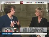 Senator Feinstein discusses bin Laden operation on MSNBC