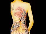 Body Art Painting of Chinese Ink Painting