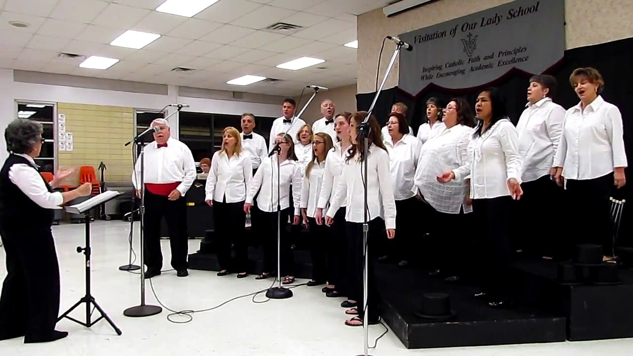 Vol Choir sings - "Something tells me I'm into something good"