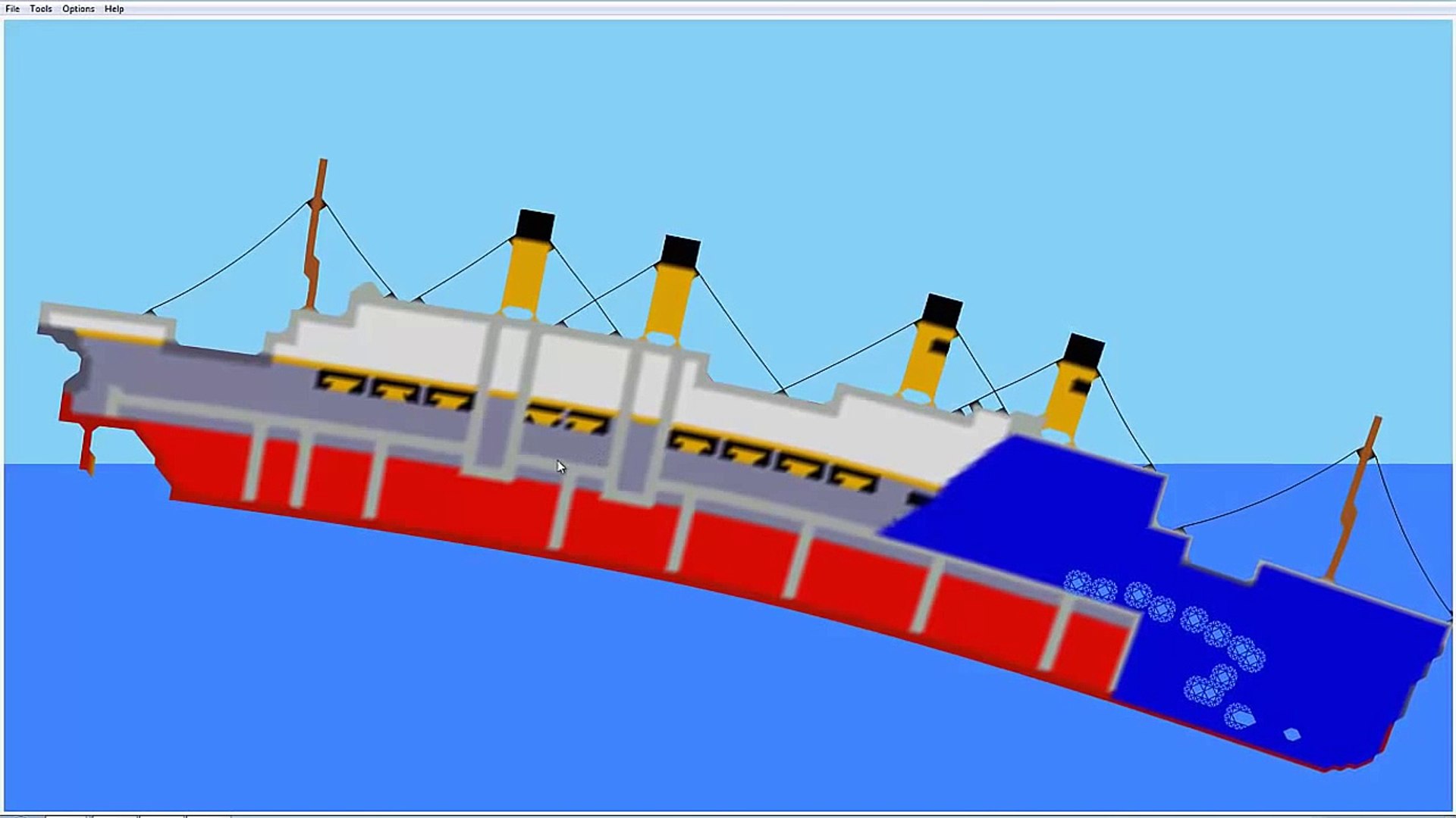 Roblox Titanic 2 Sinking