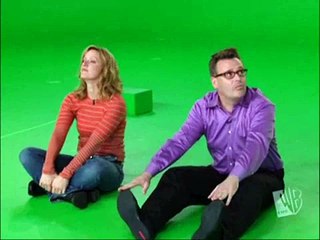 Yoga hurts! Greg Proops - Freeze Tag on Green Screen