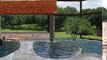 Pool Design: Start of a New Swimming Pool and Spa with a Negative Edge and Stone Grotto Waterfall