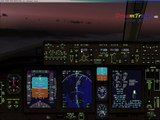 FSX Boeing 777-300 Aeroflot landing at Kai Tak Intl