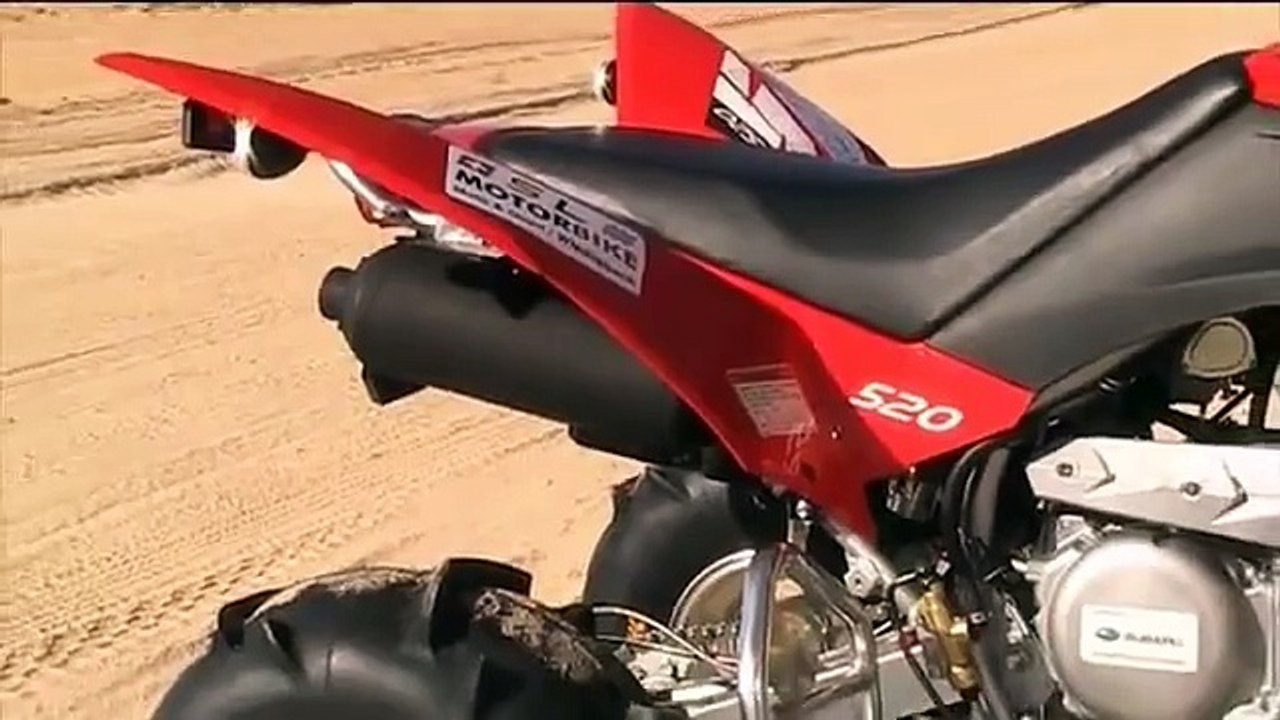 Quad SMC 520-RR Test in Tunesien