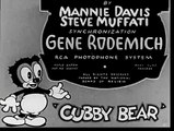 Cubby Bear 1933