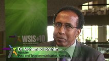 WSIS 10 INTERVIEW: Dr Mohamed Ibrahim, Minister of Information Posts & Communications, Somalia