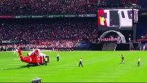 Dirk Kuyt Incredible Comeback to Feyenoord on Helicopter 2015