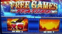 FIRST LOOK: Alaskan Storm Deluxe Slot Machine DEMO - BIG WIN! 626