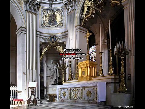 Michel Chapuis Improvisation 'Prelude and Fugue' Eglise Saint Louis en l'Ile, Paris
