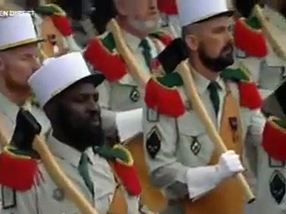 14 juillet 2010 LEGION ETRANGERE defilé PARIS 1RE 2REG