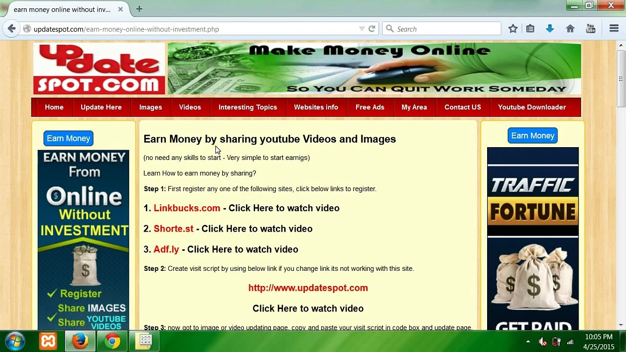 ---earn money online without investment work from home - min $10 a day