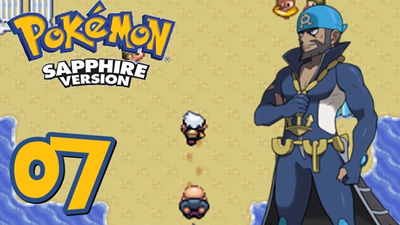 Lets Play - Pokemon Saphier [07] Die höfflichkeit in Person