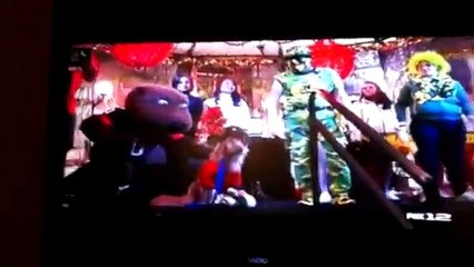 ParkerPup at the Civil War Pep Rally