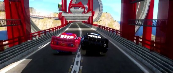 EPIC RACE Amazing SPIDER-MAN & BATMAN and their LIGHTNING MCQUEEN CARS (Batman & Spiderman Mcqueen)