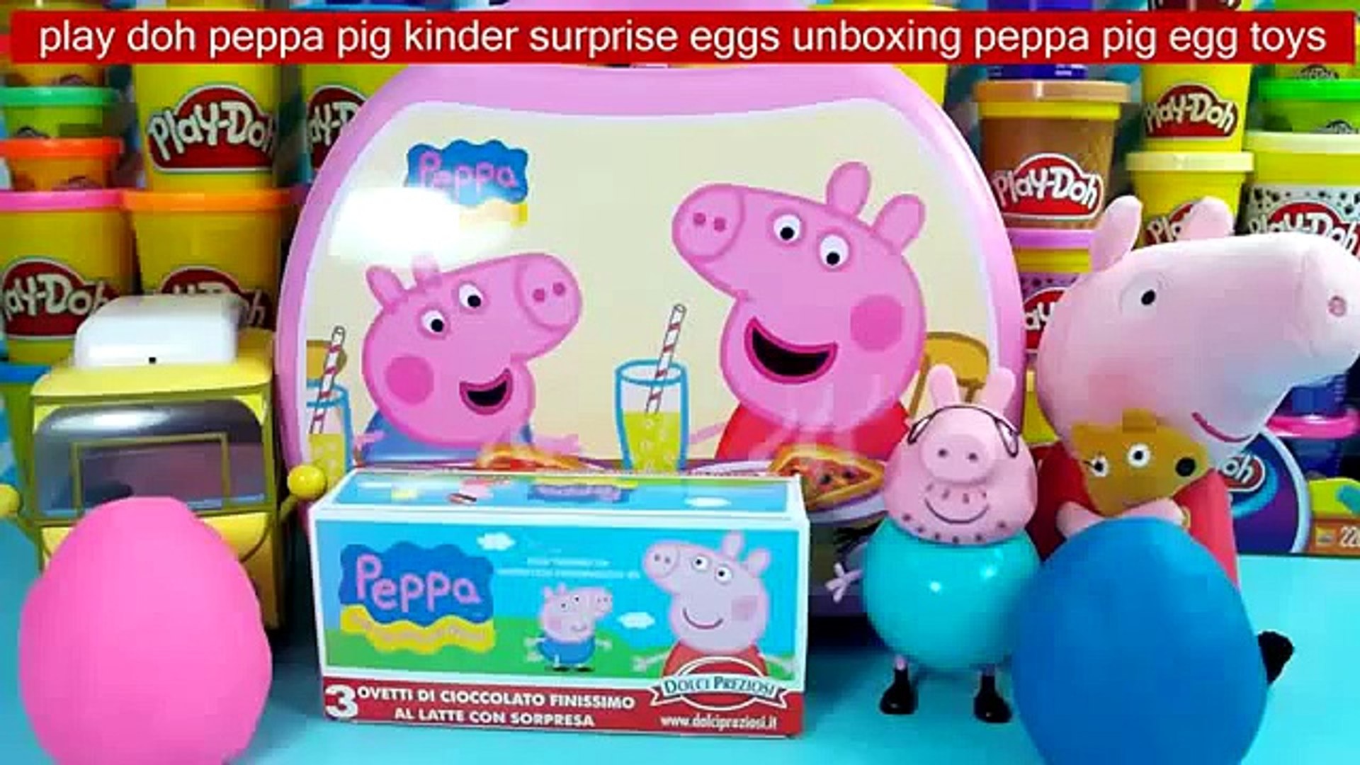 kinder joy peppa pig