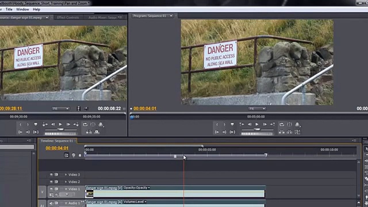 Pan & Zoom + Corner Pin in Premiere Pro
