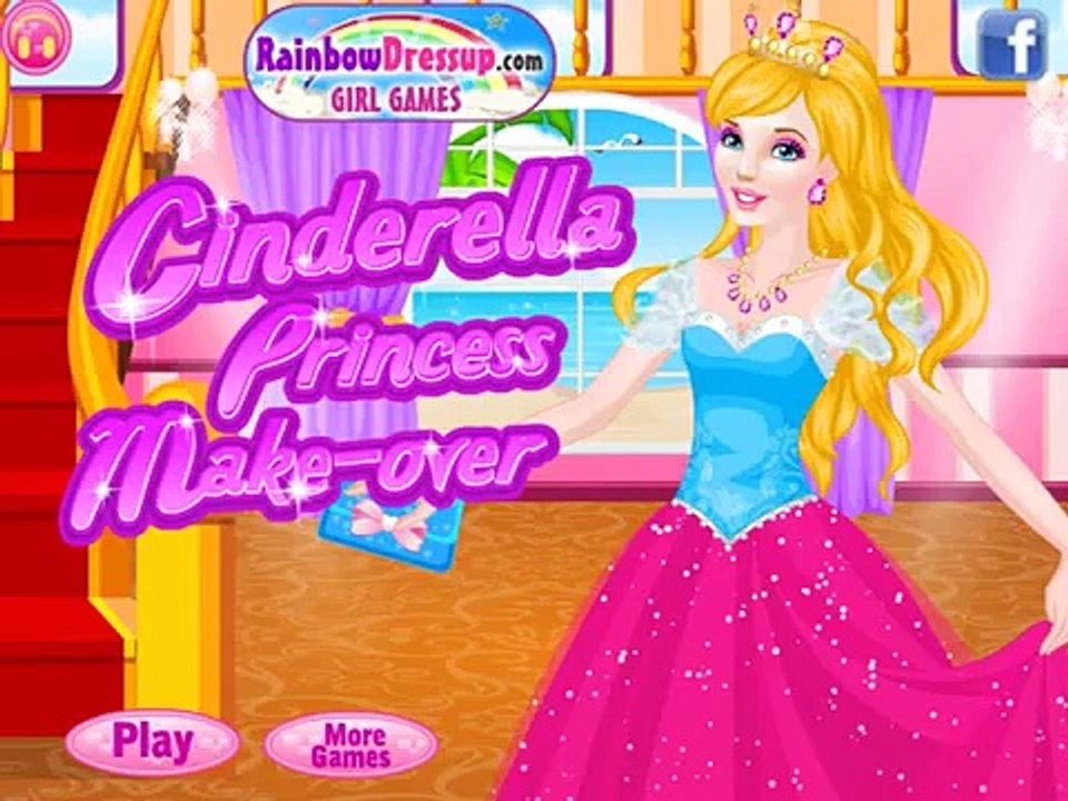 Cinderella Princess Makeover   Best Game for Little Girls