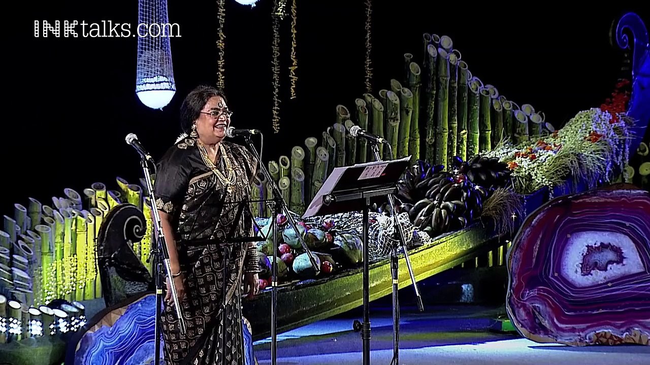 Usha Uthup Skyfall in a sari