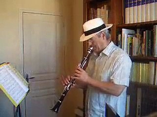 Melancholy Blues - Traditional Jazz Clarinet