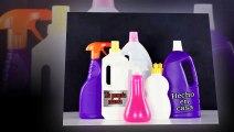 formulas de productos de limpieza