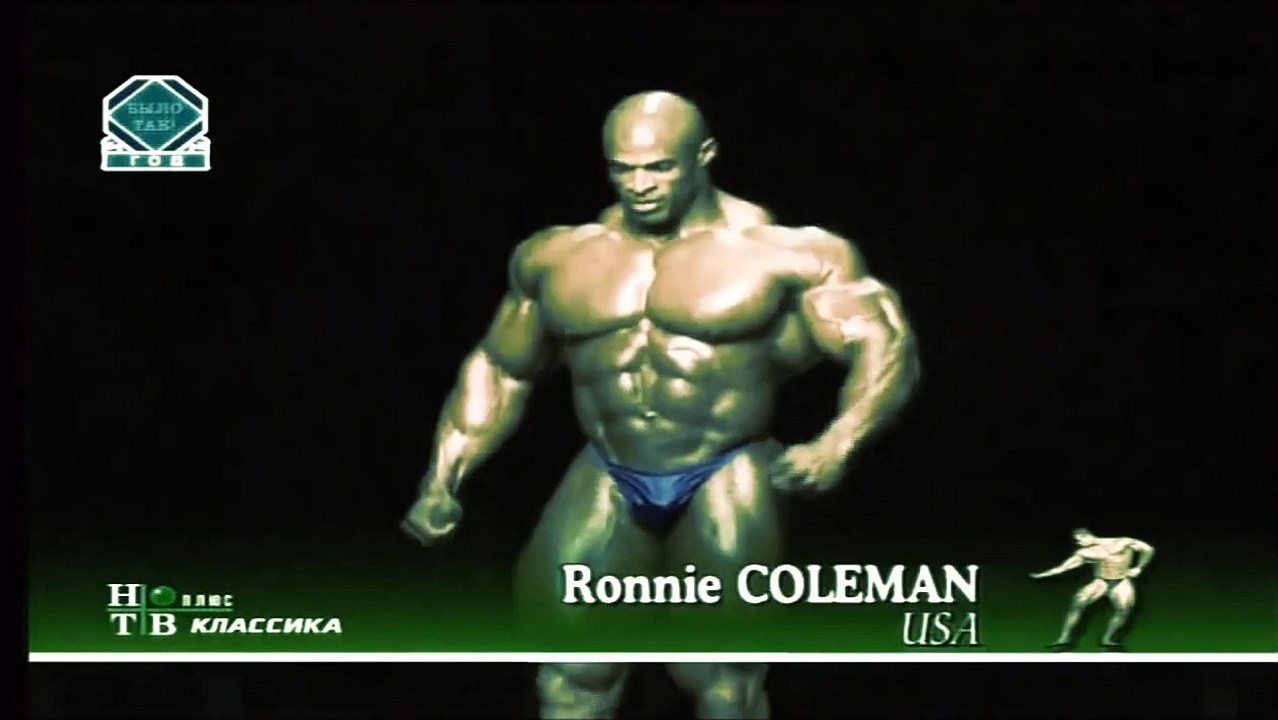 Ronnie Coleman in his best shape ever. Shredded to death.