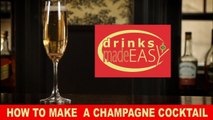 How To Make A Champagne Cocktail (without Brandy)-Drinks Made Easy