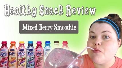 MIXED BERRY & KEFIR SMOOTHIE + GIVEAWAY | HEALTHY SNACK REVIEW