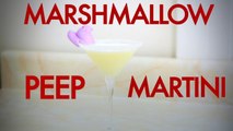 How To Make A Marshmallow Peep Martini -Drinks Made Easy