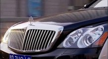 2010 -  2011  Maybach 62s  exterior and Interior Cars 62 S driving on the road