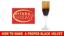 How To Make a Guinness Proper Black Velvet-Drinks Made Easy
