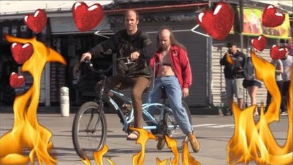 Two Hunks One Bike (With Ed Bassmaster)